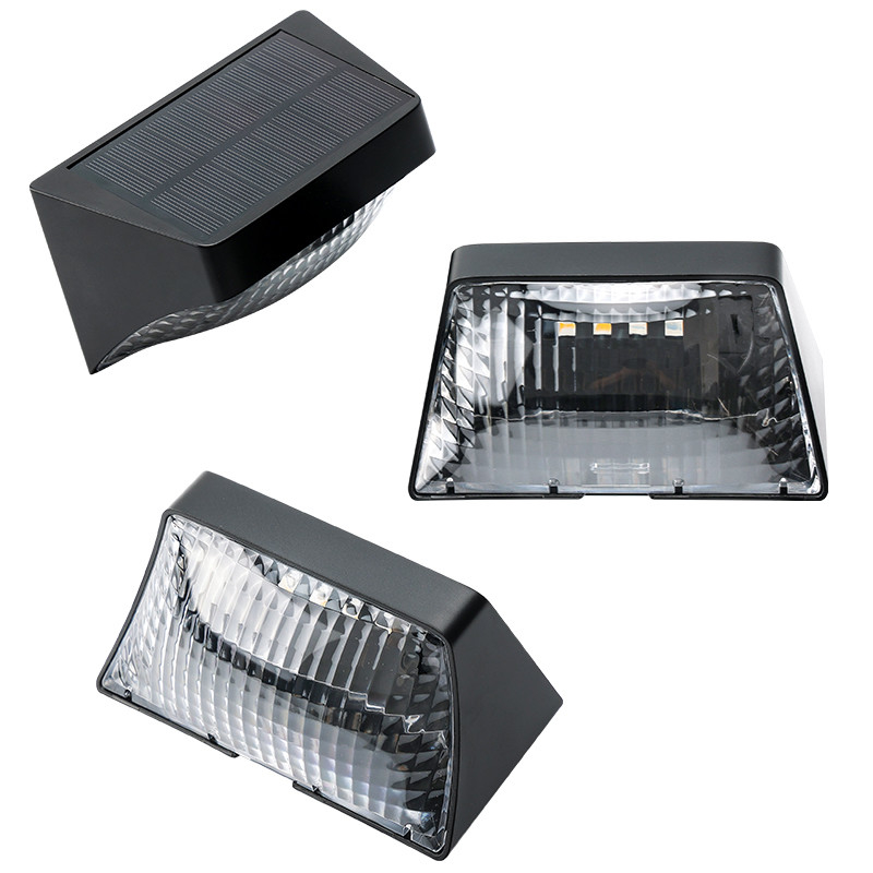 Do ABS solar exterior decorativo das luzes do OEM IP65 luz posta solar do jardim