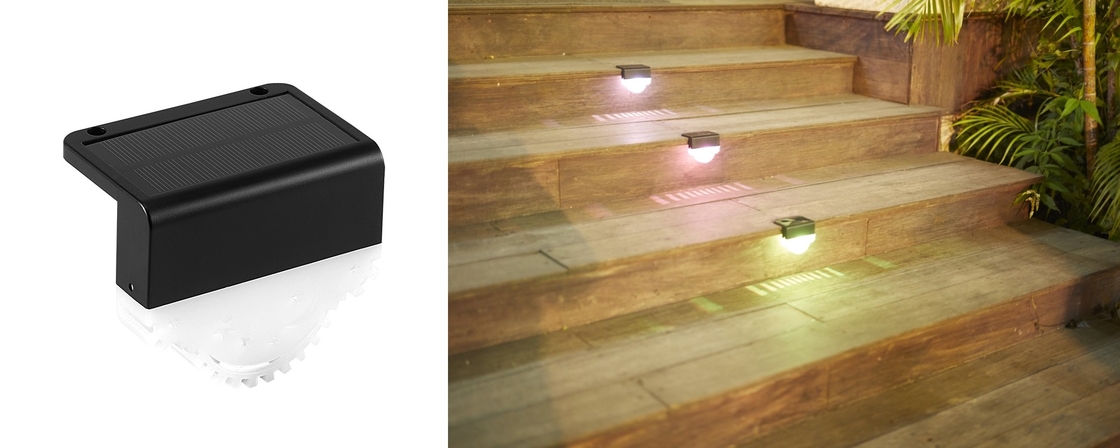 Luz exterior decorativa impermeável da escada das luzes solares originais do jardim do efeito da luz