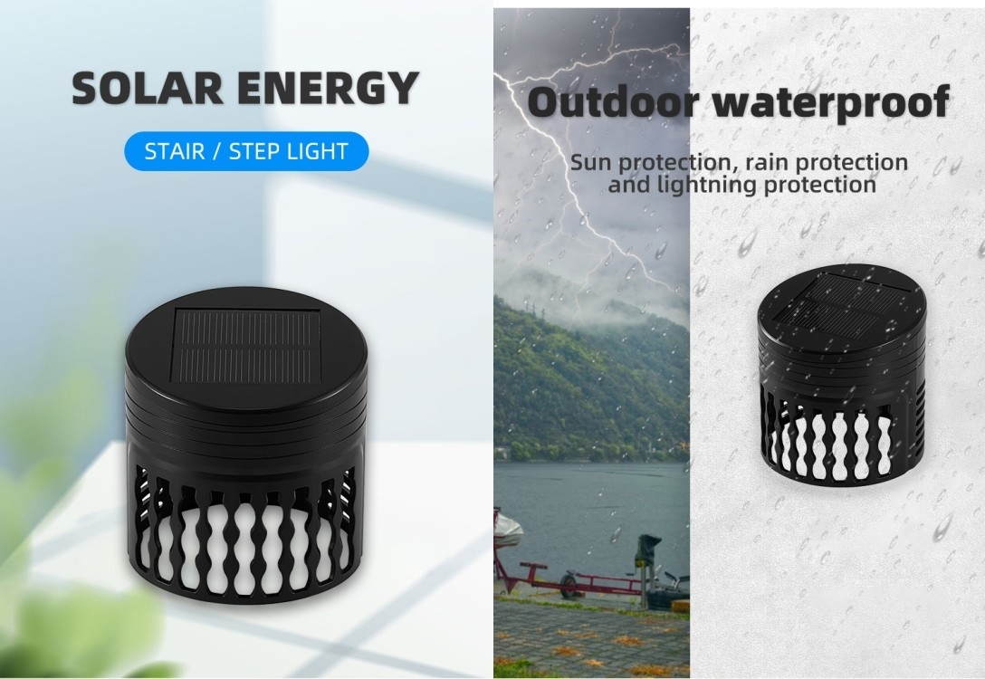 Luzes solares da cerca da longevidade IP65 para o diodo emissor de luz da luz do jardim da parede que ilumina lâmpadas resistentes UV
