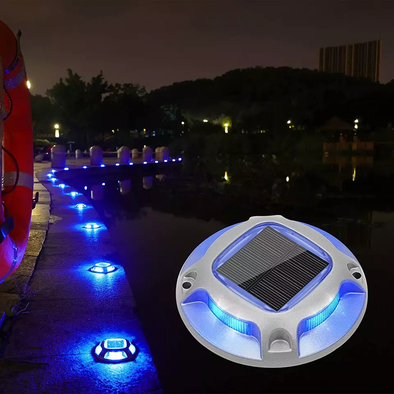 O círculo solar sem fio da luz da doca da entrada de automóveis conduziu o marcador exterior para a passagem 110*22.5 milímetro
