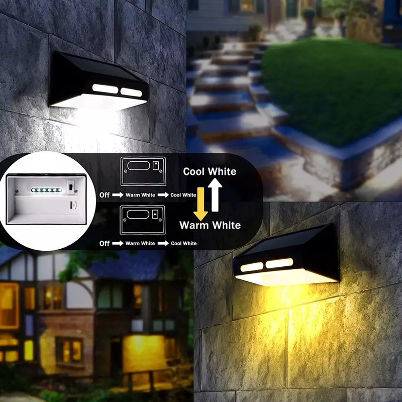 Jardim solar decorativo impermeável 5V do diodo emissor de luz de Light 150mA Constant Bright Wall da cerca