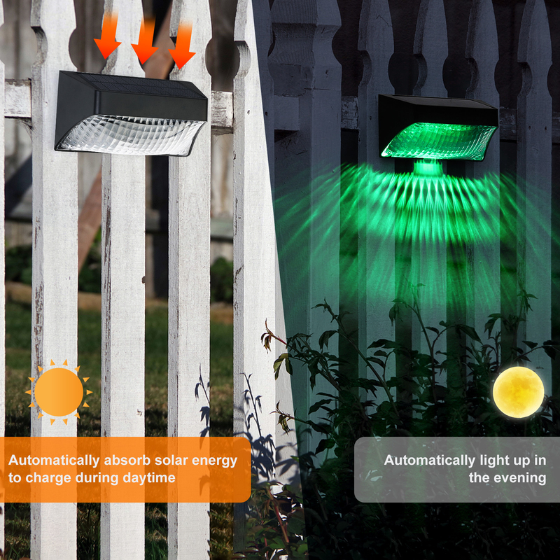 IP65 cerca solar Flood Lights For RGB exterior decorativo para a paisagem