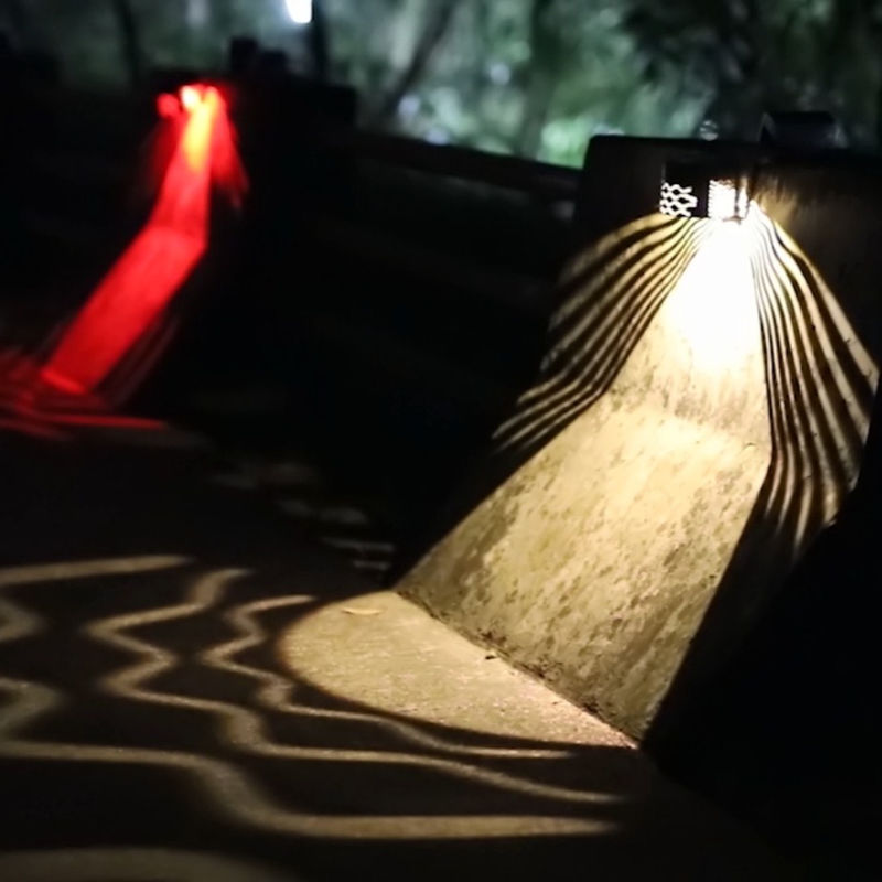 NI-MH Bateria recarregável vedação solar luz ABS plástico 8-10 horas 6,7 x 4,7 x 3,2 polegadas