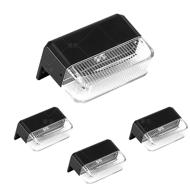 Cerca solar Lighting de 200 lúmens 8-10 horas que trabalham a paisagem exterior 7,8 onças
