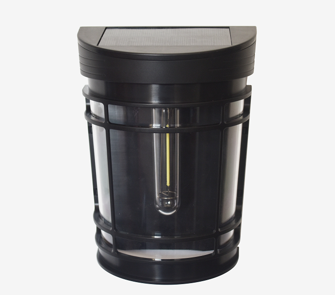 Lâmpadas de decoração a energia solar de silício monocristalino 3.7V 8.5*8.5*36cm