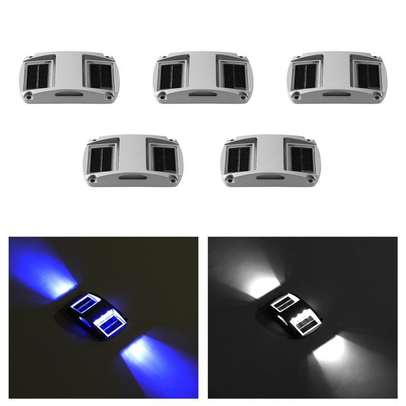 Outdoor Alumínio Shell Mini Solar Deck Lights Wireless Para Jardim Path Way Light