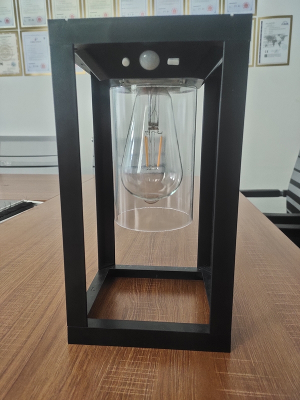 IP65 Lâmpada de jardim impermeável para a casa Lâmpadas de segurança Lâmpadas noturnas Lâmpadas solares de parede Lâmpadas solares de exterior