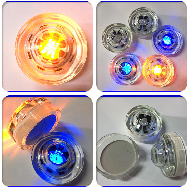 Ip68 resistente à água Solar LED Estrada Stud Decoração de paisagem Luz solar luz subterrânea