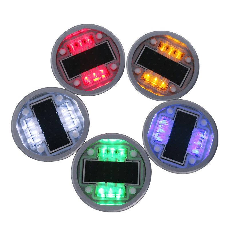 Vermelho/amarelo/verde/azul/branco/RGB Cor de iluminação Luz solar de estrada com corpo de alumínio