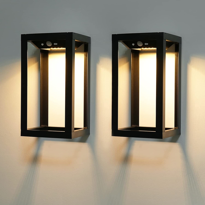 3.7V/2200MA Bateria Luz de paisagem LED a energia solar para caminho de jardim e porta exterior