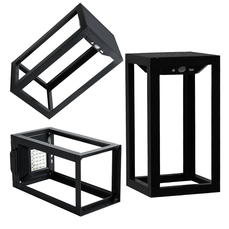 3.7V/2200MA Bateria Luz de paisagem LED a energia solar para caminho de jardim e porta exterior