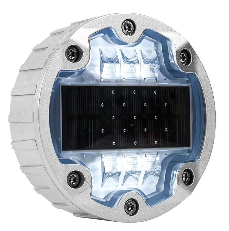 LED Solar Road Studs com fonte de luz colorida para melhorar a segurança nas estradas