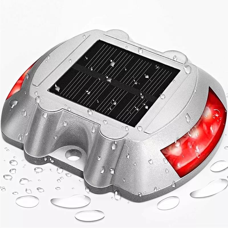 Lâmpada solar de doca resistente à temperatura com caixa de alumínio 2V Voltagem Fonte de luz LED branca
