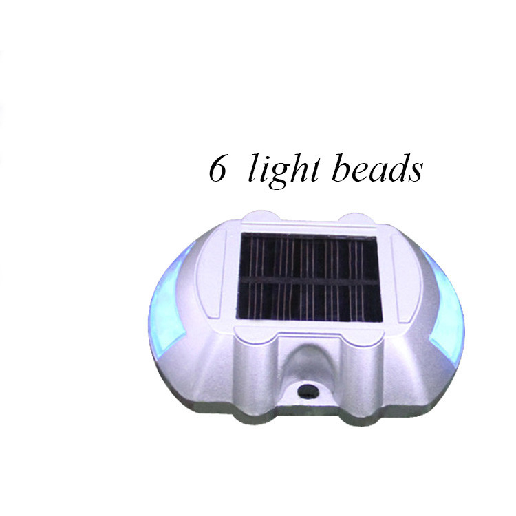 Lâmpadas solares de docas de alumínio branco 2-pack adequado para docas marítimas Temperatura de trabalho -20.C-60.C