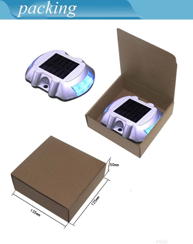 Lâmpadas solares de docas de alumínio branco 2-pack adequado para docas marítimas Temperatura de trabalho -20.C-60.C