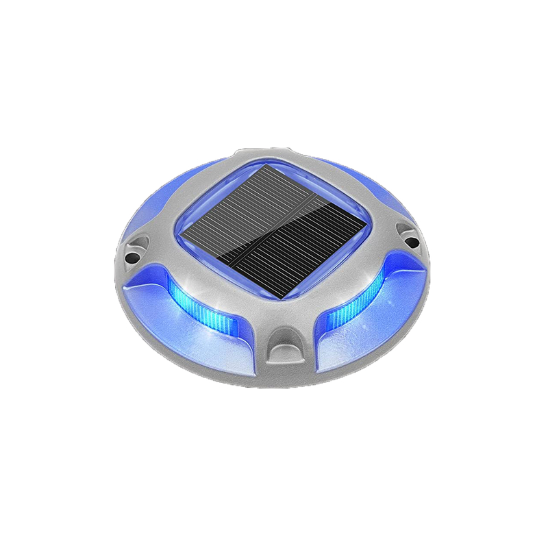 Lâmpada solar de terraço à prova d'água exterior Marcador de jardim Lâmpada LED Solar Dock Luz subterrânea