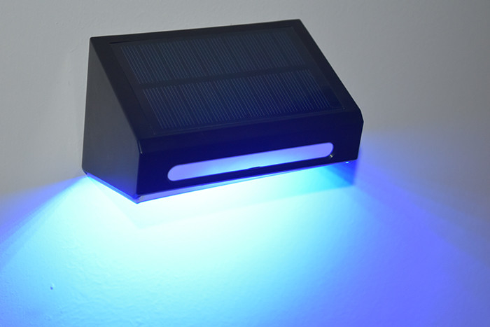 Iluminação solar de parede exterior Iluminação LED à prova d'água Iluminação solar de jardim Para decoração de pátio
