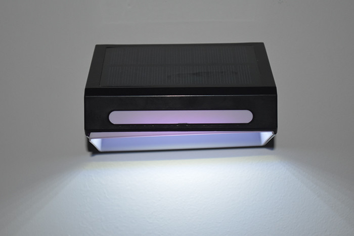 Iluminação solar de parede exterior Iluminação LED à prova d'água Iluminação solar de jardim Para decoração de pátio