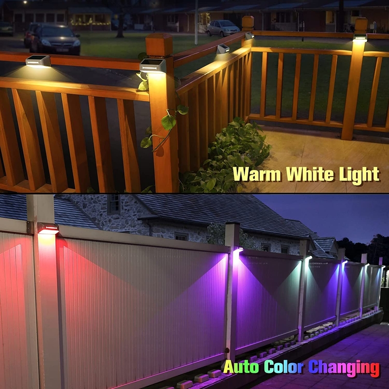 Luz de vedação solar LED para iluminação à prova d'água exterior em branco quente/branco frio/azul/RGB 1-3 anos de garantia