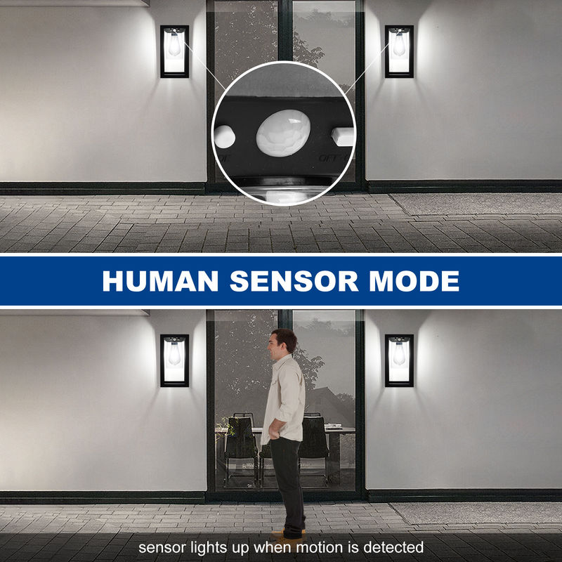 Iluminação solar LED branca quente para decoração exterior com nível de resistência à água IP65