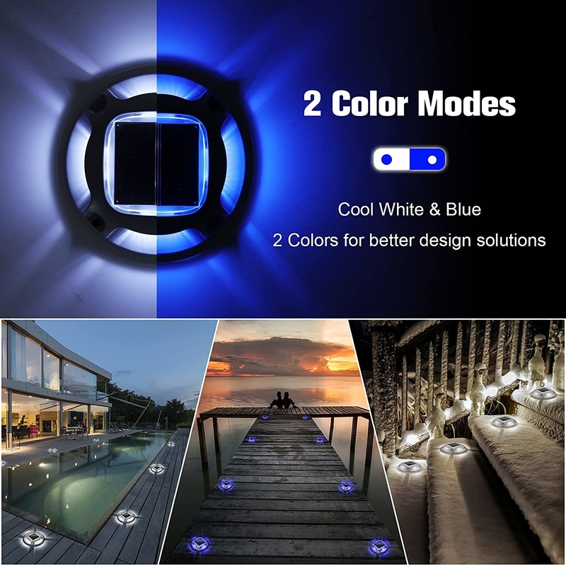 Método de instalação de parafuso Luz solar de doca com nível de impermeabilidade IP68 e durabilidade prolongada