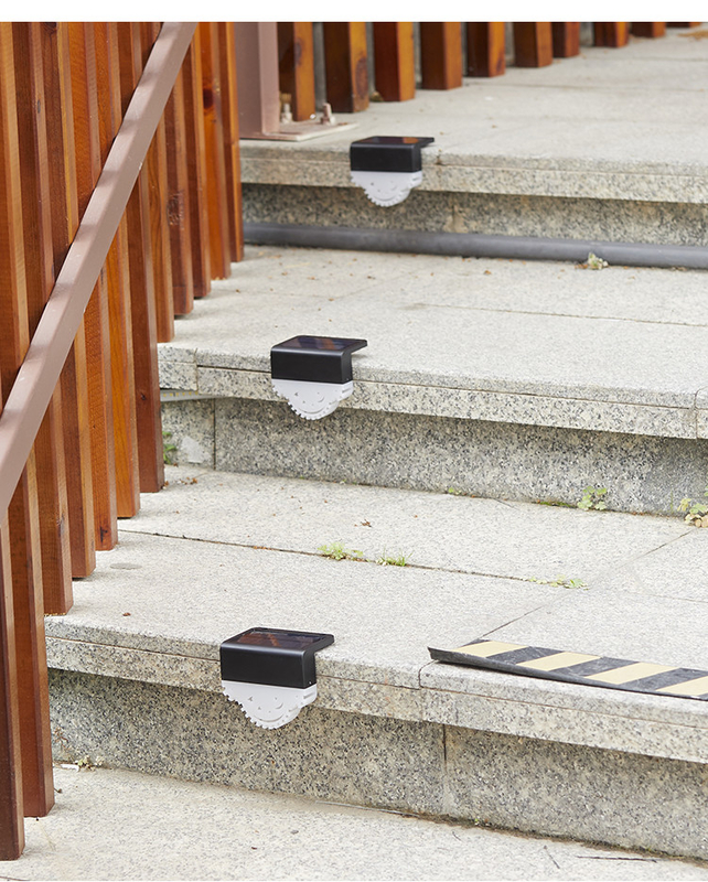 Lâmpadas de jardim LED ABS PC Solar Lâmpadas de jardim LED Solar Lâmpadas de vedação solar