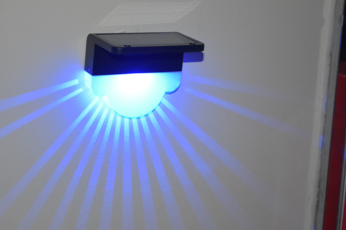 Lâmpadas de jardim LED ABS PC Solar Lâmpadas de jardim LED Solar Lâmpadas de vedação solar