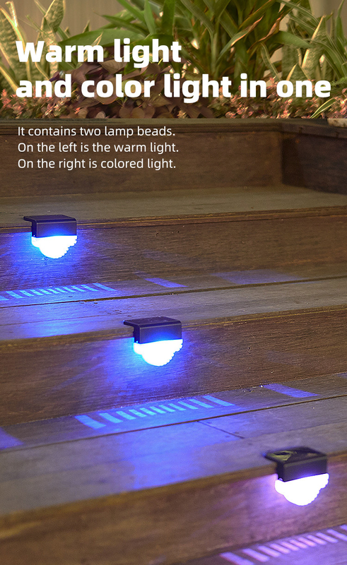 Lâmpadas de jardim LED ABS PC Solar Lâmpadas de jardim LED Solar Lâmpadas de vedação solar