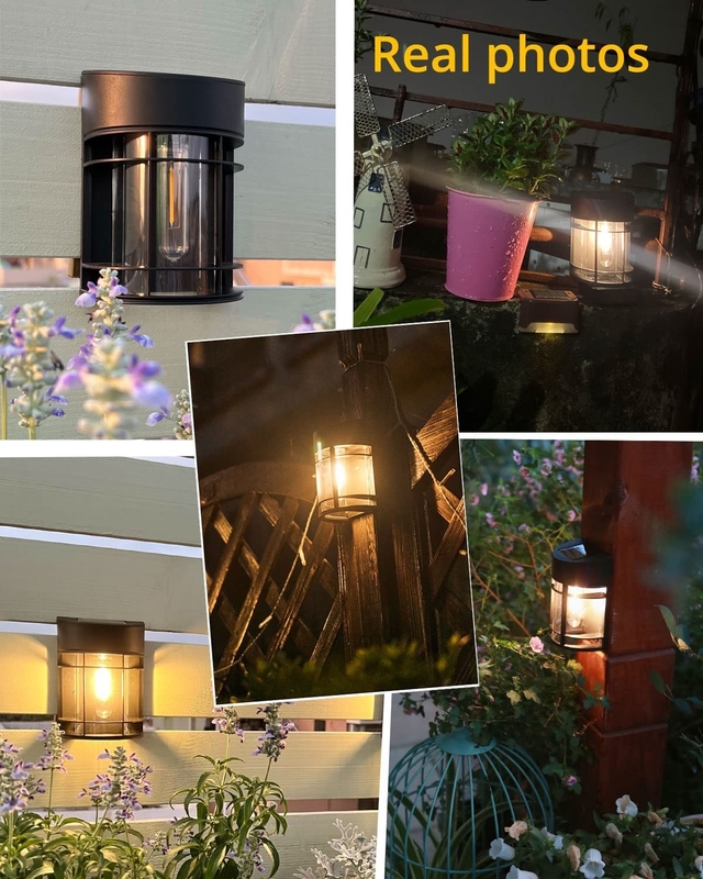 Lâmpada de parede solar LED