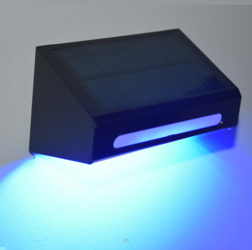 Lâmpada solar à prova d'água exterior Decoração do quintal Lâmpada de jardim LED