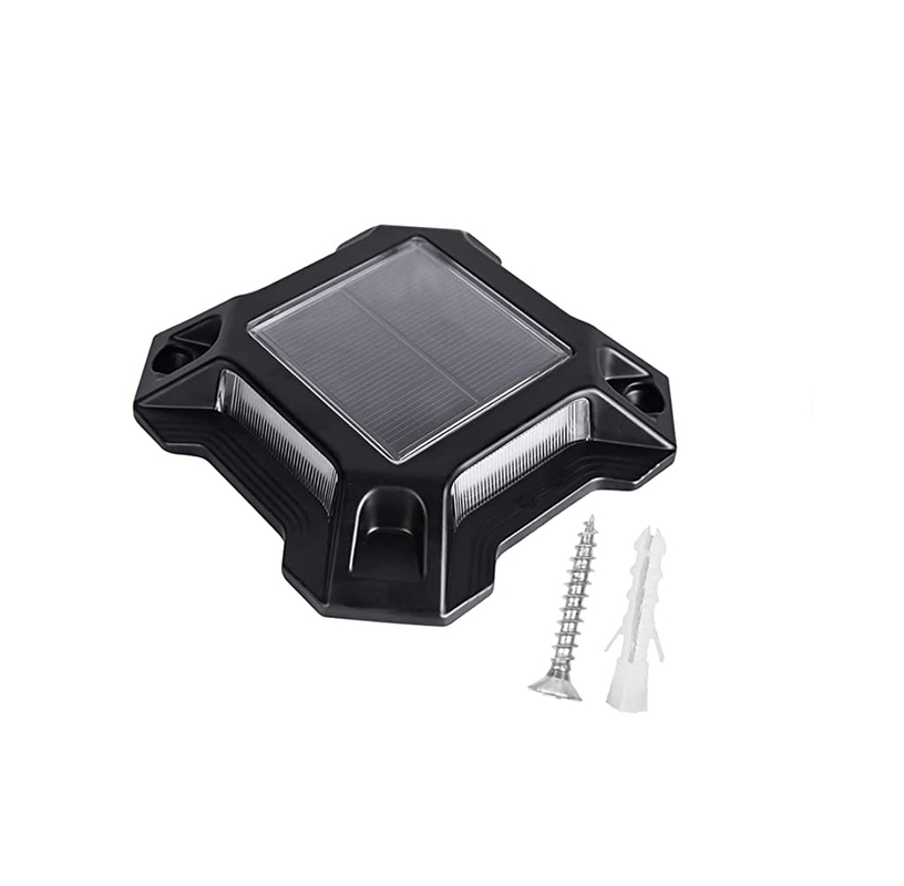 Área exterior de passagem impermeável de passagem de energia solar luzes de deque LED luz subterrânea para Garden Street