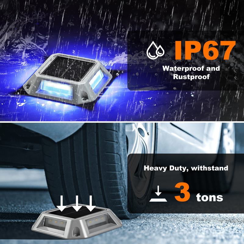 Lâmpada solar LED de doca com instalação de parafuso Branca quente / branca fria Cor branca leve A 215g
