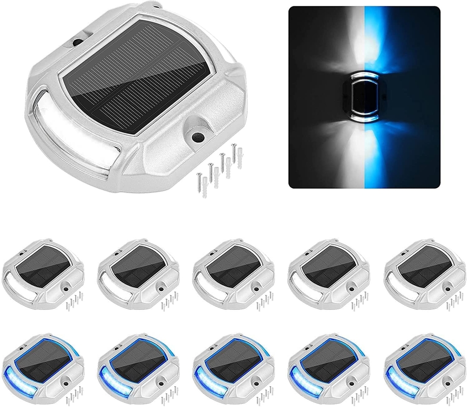 Luz solar colorida de doca lâmpada LED IP68 à prova d'água para fácil instalação em azul / branco frio com largura