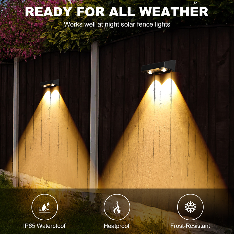 125g NI-MH Bateria Solar Fence Light Sustentável e confiável para painel solar