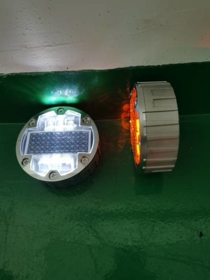 123*50 mm LED Solar Stud para solução de iluminação durável e ecológica