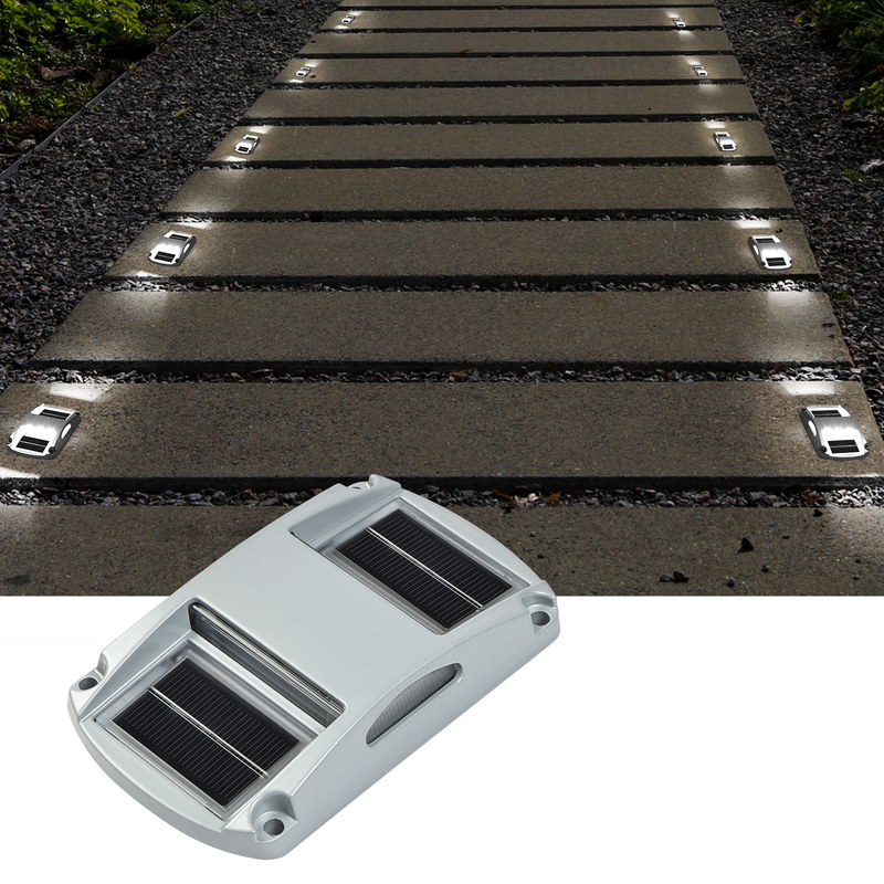 Conjunto de iluminação solar de alumínio de 4 20 lumens