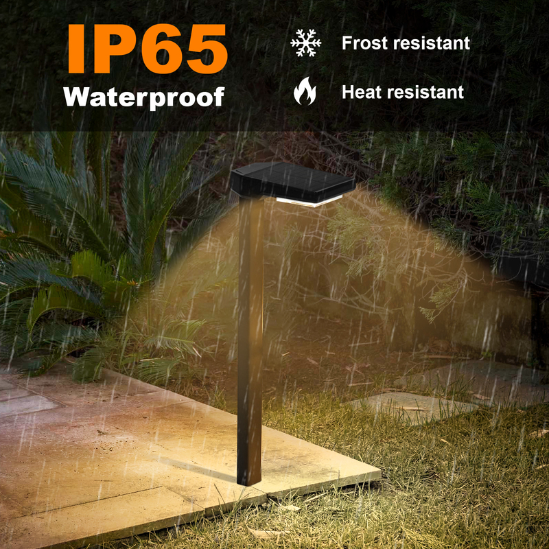 IP65 Lâmpada solar exterior com 15 horas de tempo de trabalho