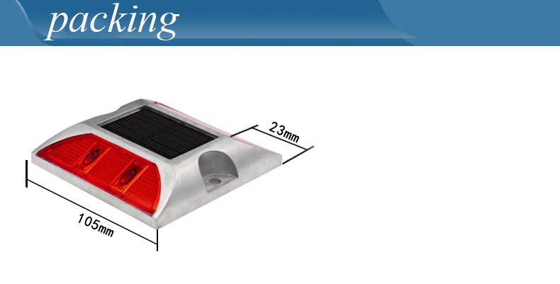 Lâmpada LED refletiva de luz solar piscante
