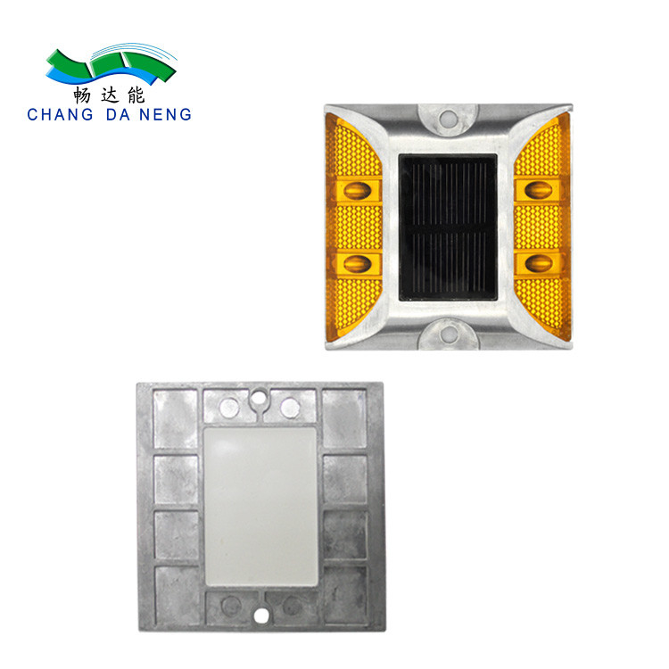 Lâmpada LED refletiva de luz solar piscante