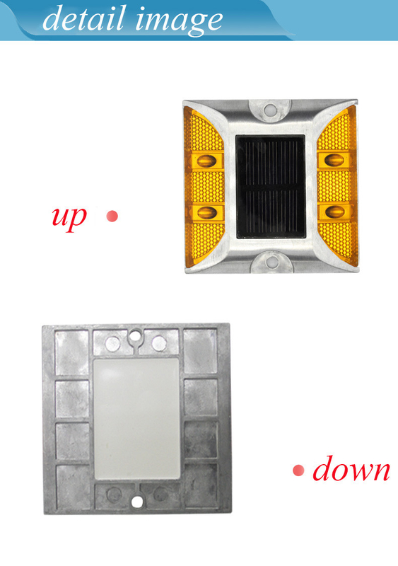 Lâmpada LED refletiva de luz solar piscante