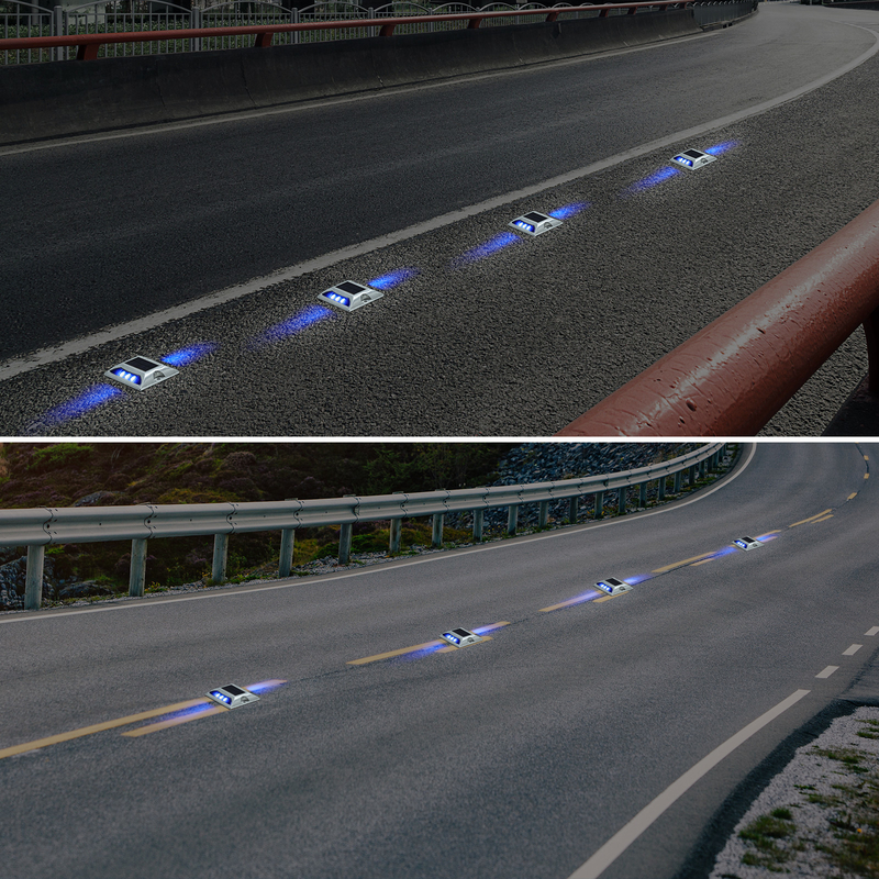 Os sinalizadores de estrada a energia solar LED são a solução perfeita para a visibilidade noturna
