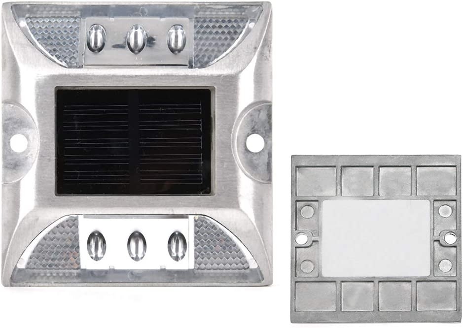 Rodovia solar com 103*106*24mm Tamanho e luz de alerta de trânsito refletiva LED 330g