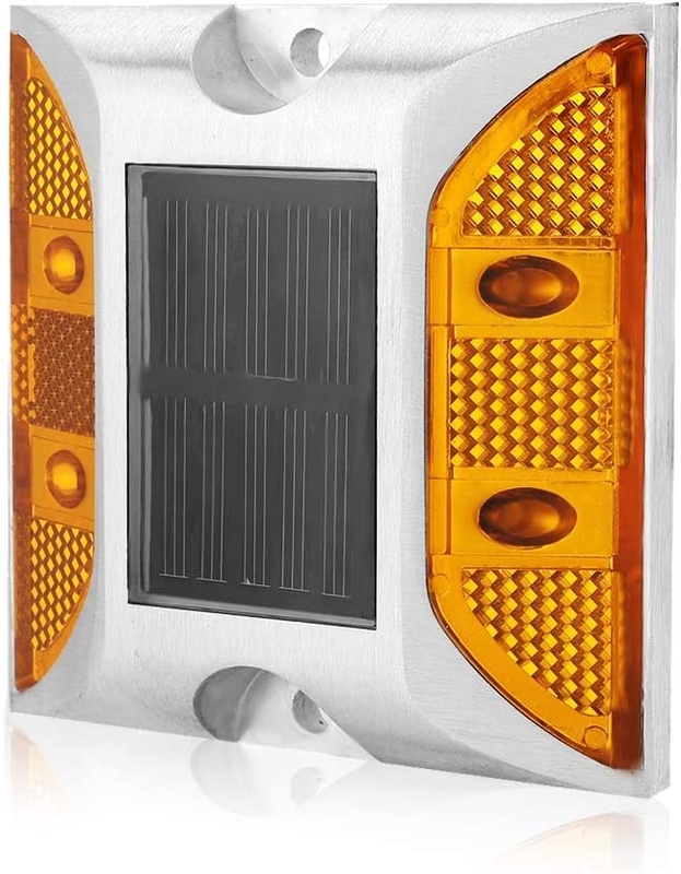 Rodovia solar com 103*106*24mm Tamanho e luz de alerta de trânsito refletiva LED 330g