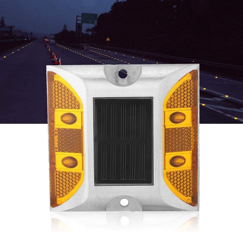 Rodovia solar com 103*106*24mm Tamanho e luz de alerta de trânsito refletiva LED 330g