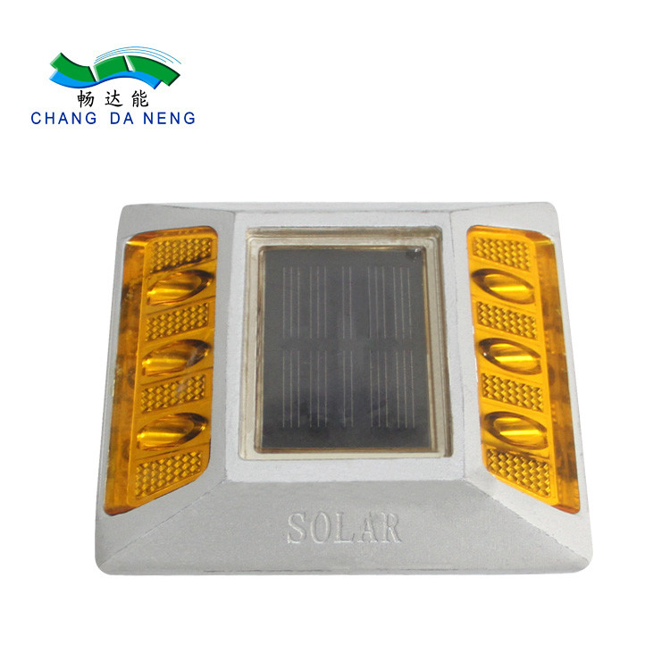 Rodas solares 2V LED IP68 Impermeável Liga de alumínio PC Reflector Amarelo Vermelho Branco Azul Verde