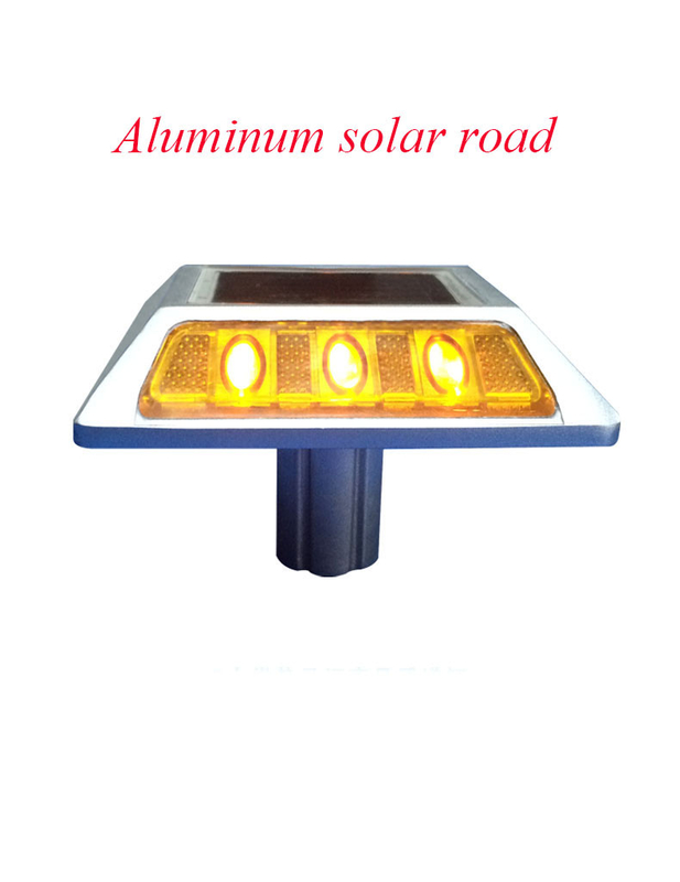 Rodas solares 2V LED IP68 Impermeável Liga de alumínio PC Reflector Amarelo Vermelho Branco Azul Verde