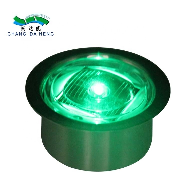 Lâmpadas de estrada LED de alta luminosidade alimentadas por energia solar com visibilidade de 500 m