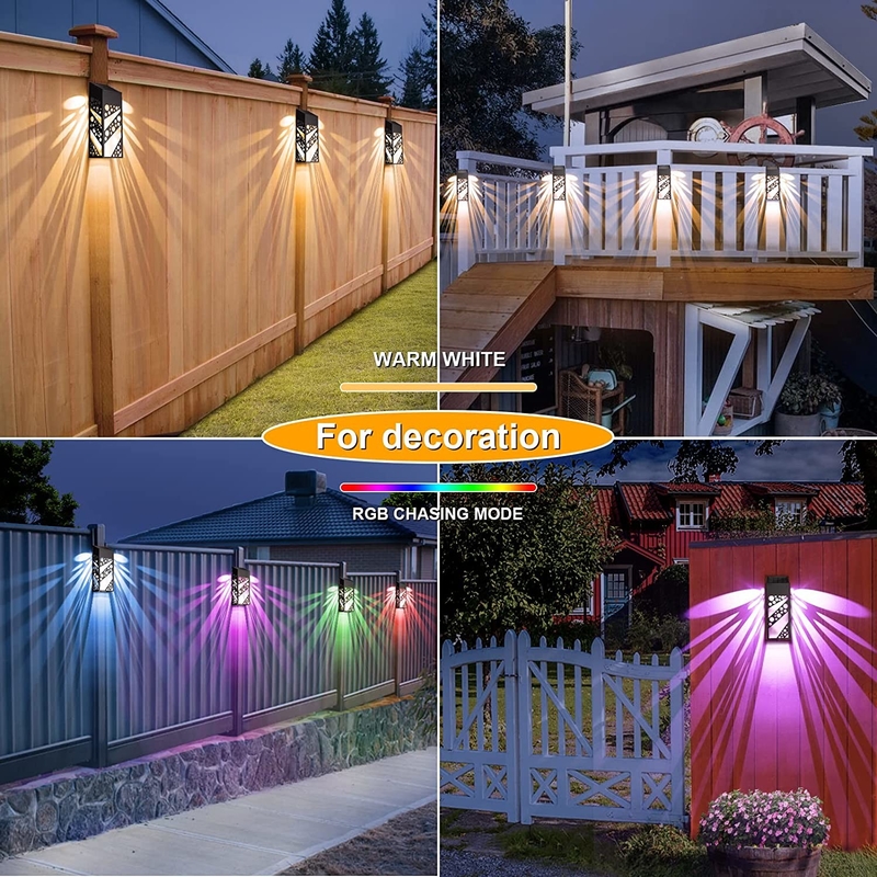 150g de luzes de jardim movidas a energia solar melhoram o seu espaço exterior com uma bela decoração de iluminação para vedação Darden