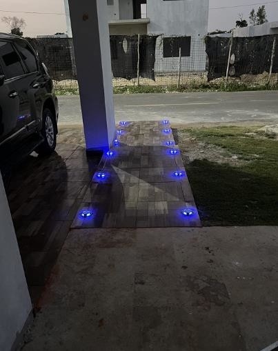 Iluminação solar IP67 LED Iluminação solar para iluminação exterior