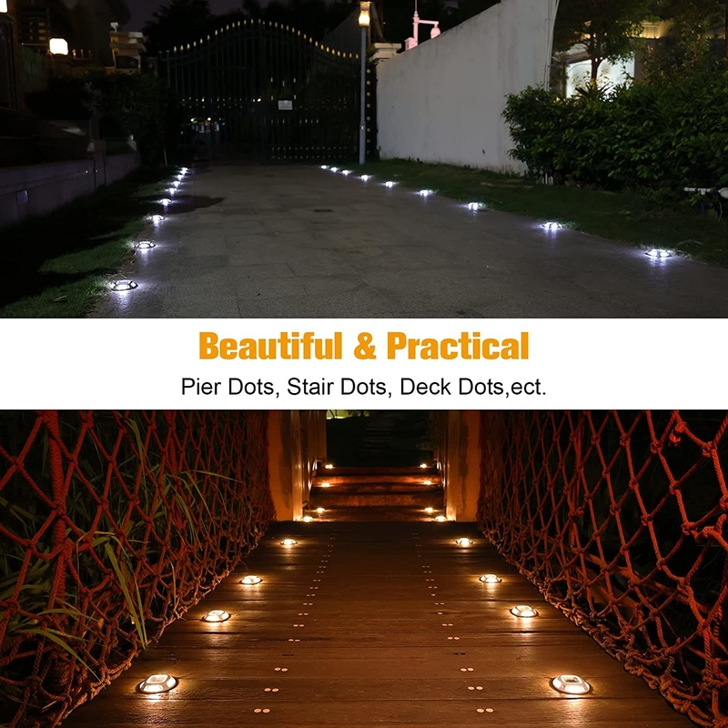 Iluminação solar IP67 LED Iluminação solar para iluminação exterior